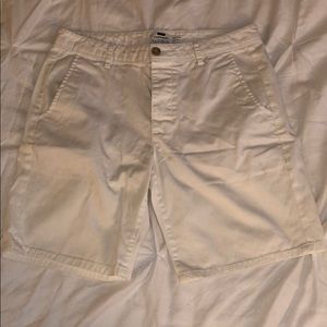 White Chino Shorts, Topman, Size 32